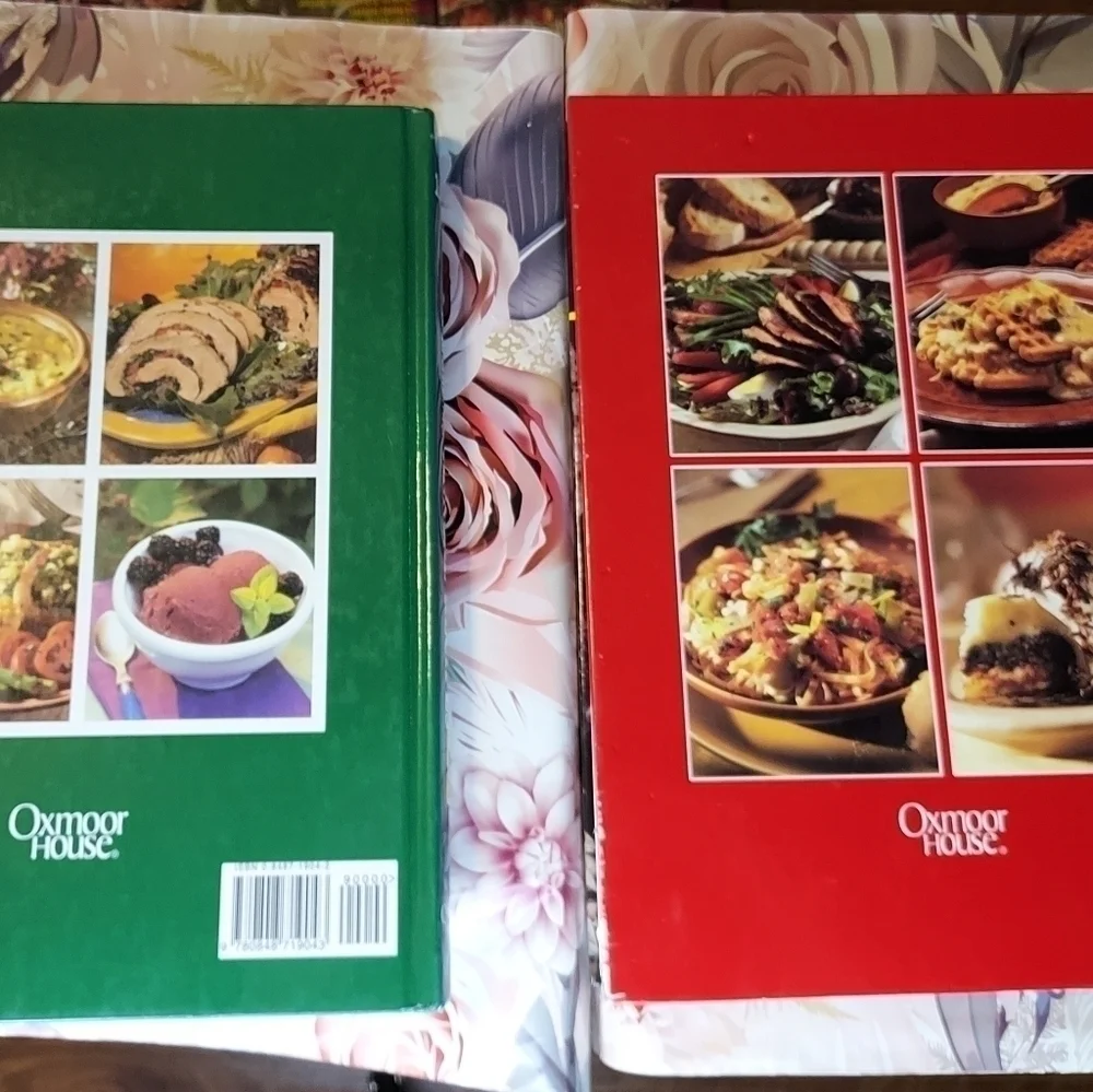 2 Southern living cookbooks 1999 Annual recipes and 1998 annual recipes